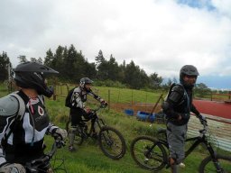 Descente du Maïdo en VTT